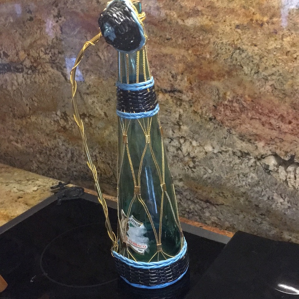 Vintage wine bottle
